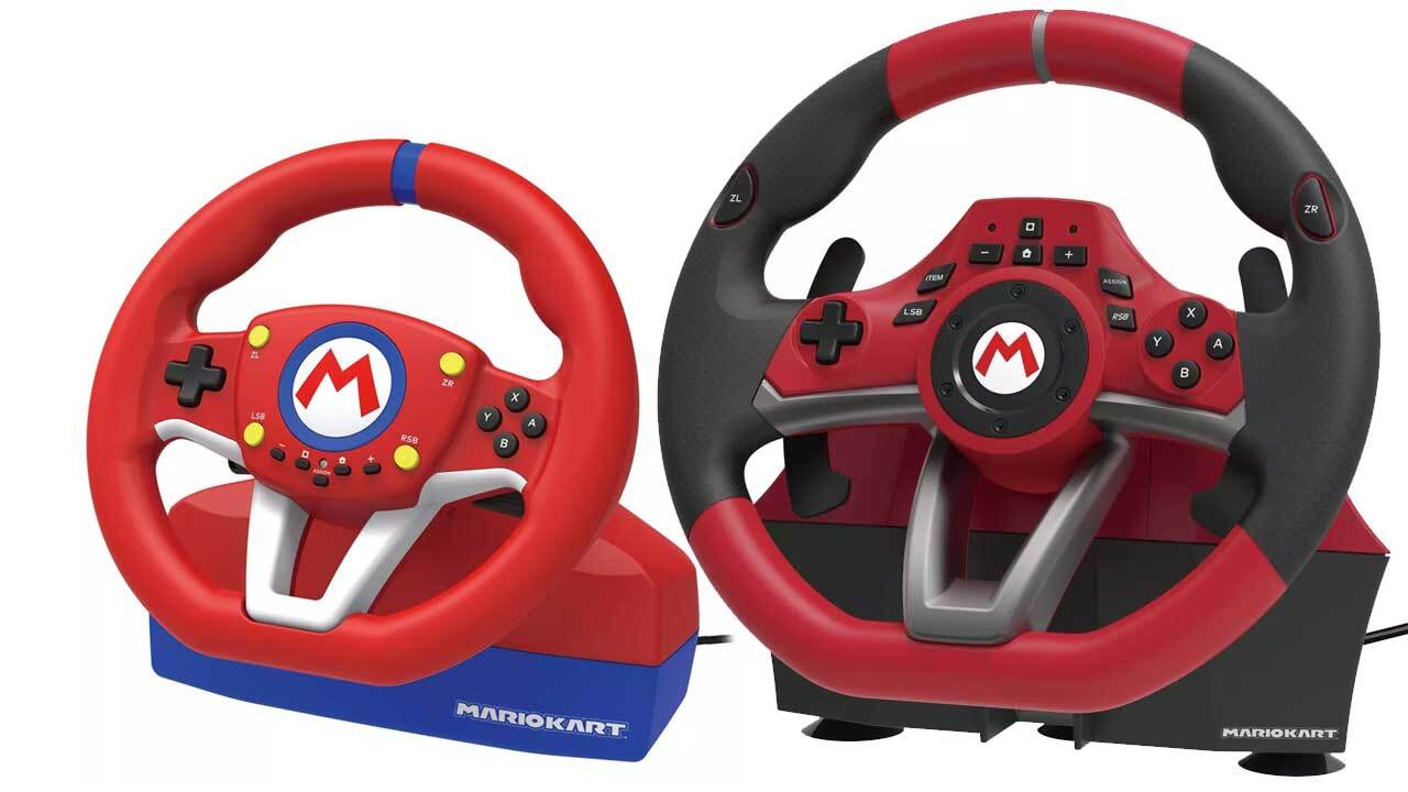 Hori Mario Kart Racing Wheel Mini and Deluxe