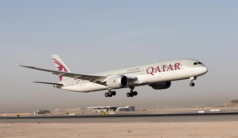 Qatar-Airways from Doha